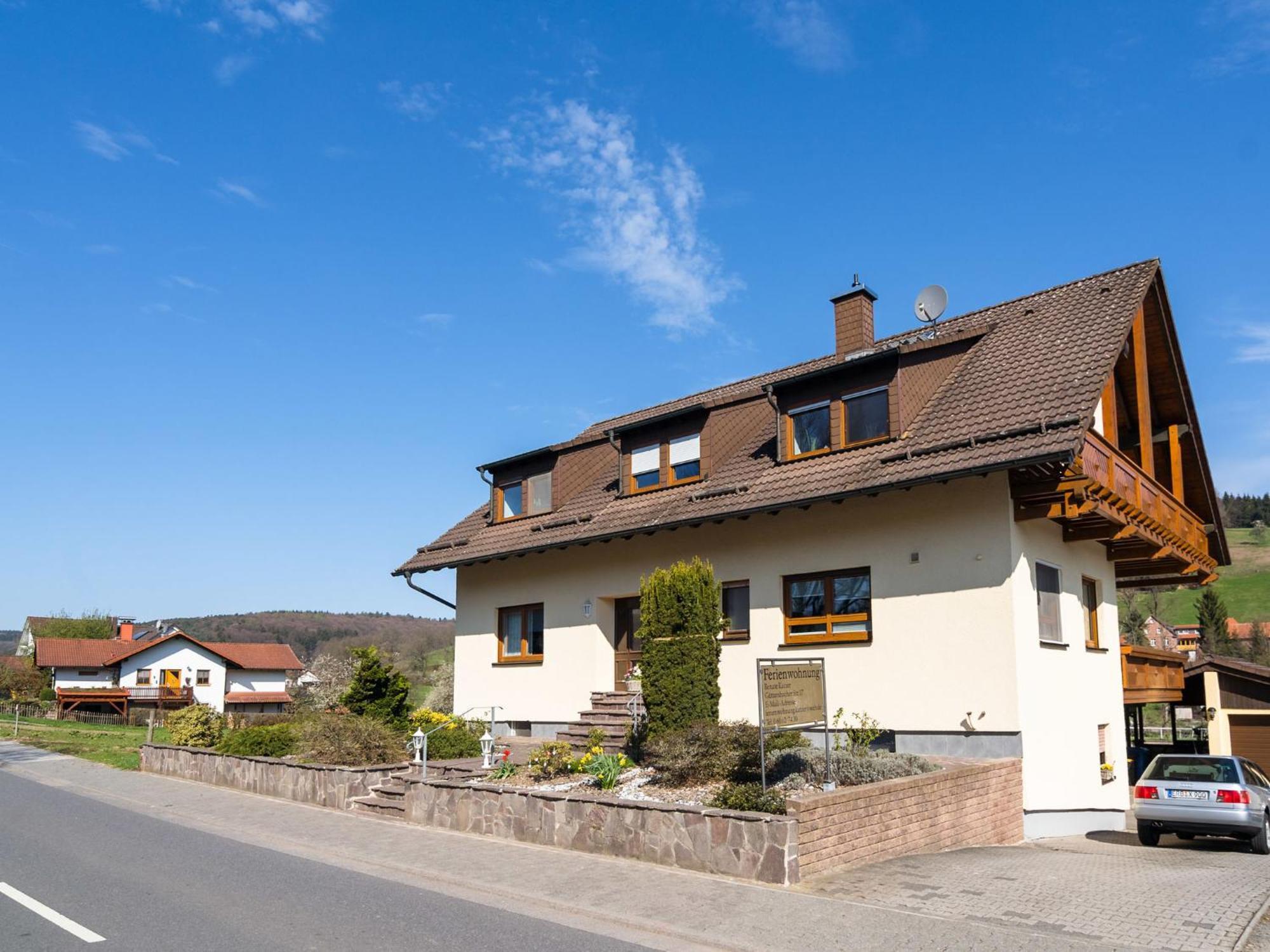 Apartment In The Odenwald With Terrace Mossautal Exterior foto