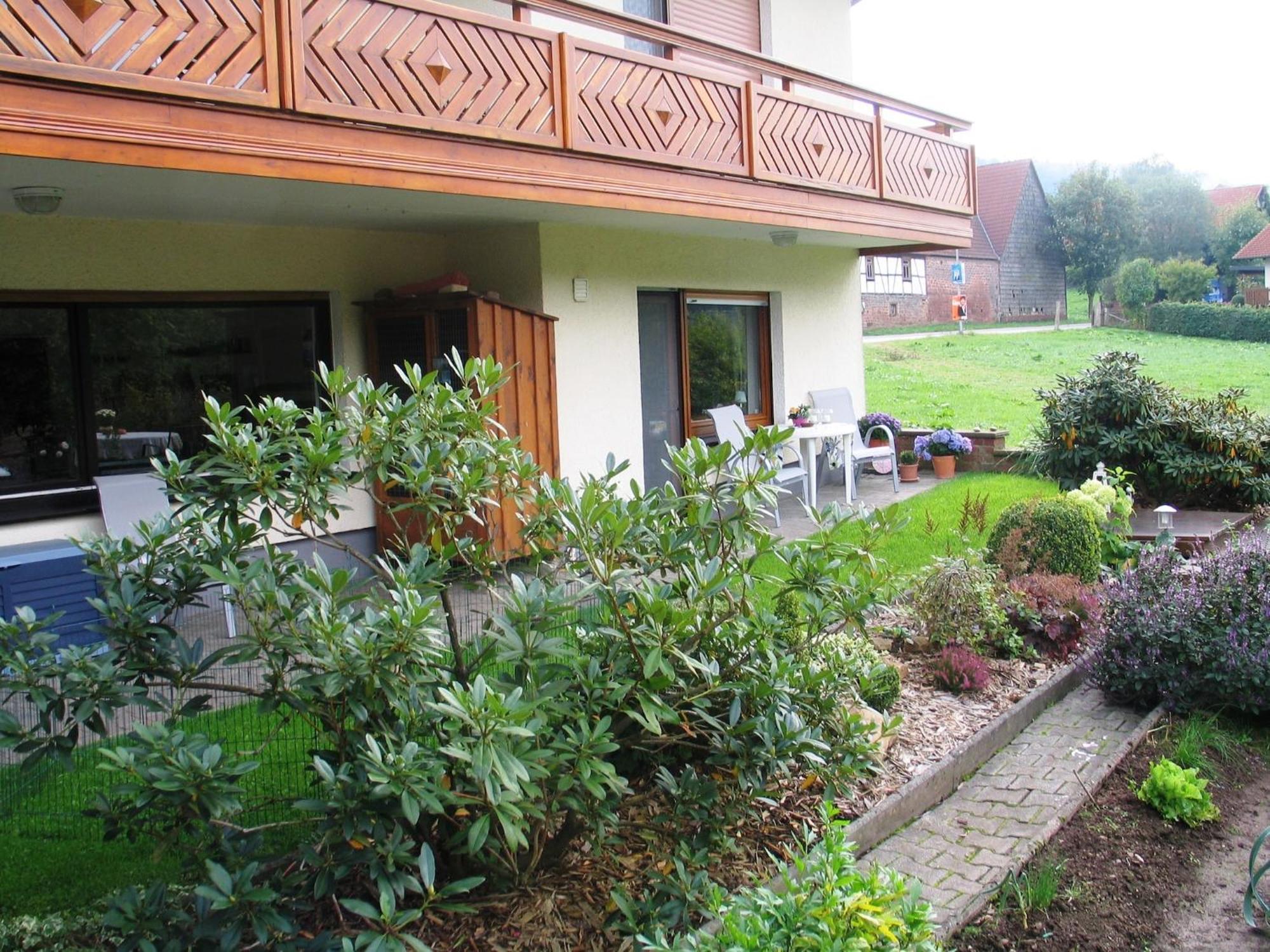 Apartment In The Odenwald With Terrace Mossautal Exterior foto
